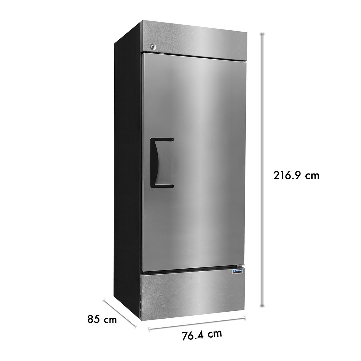 Refrigerador vertical 19.4'  Ojeda equipos profesionales para cocina comercial 