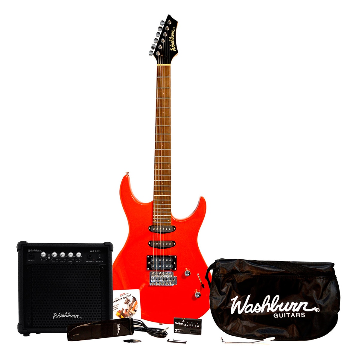 Washburn Guitarra Eléctrica + Amplificador Costco México