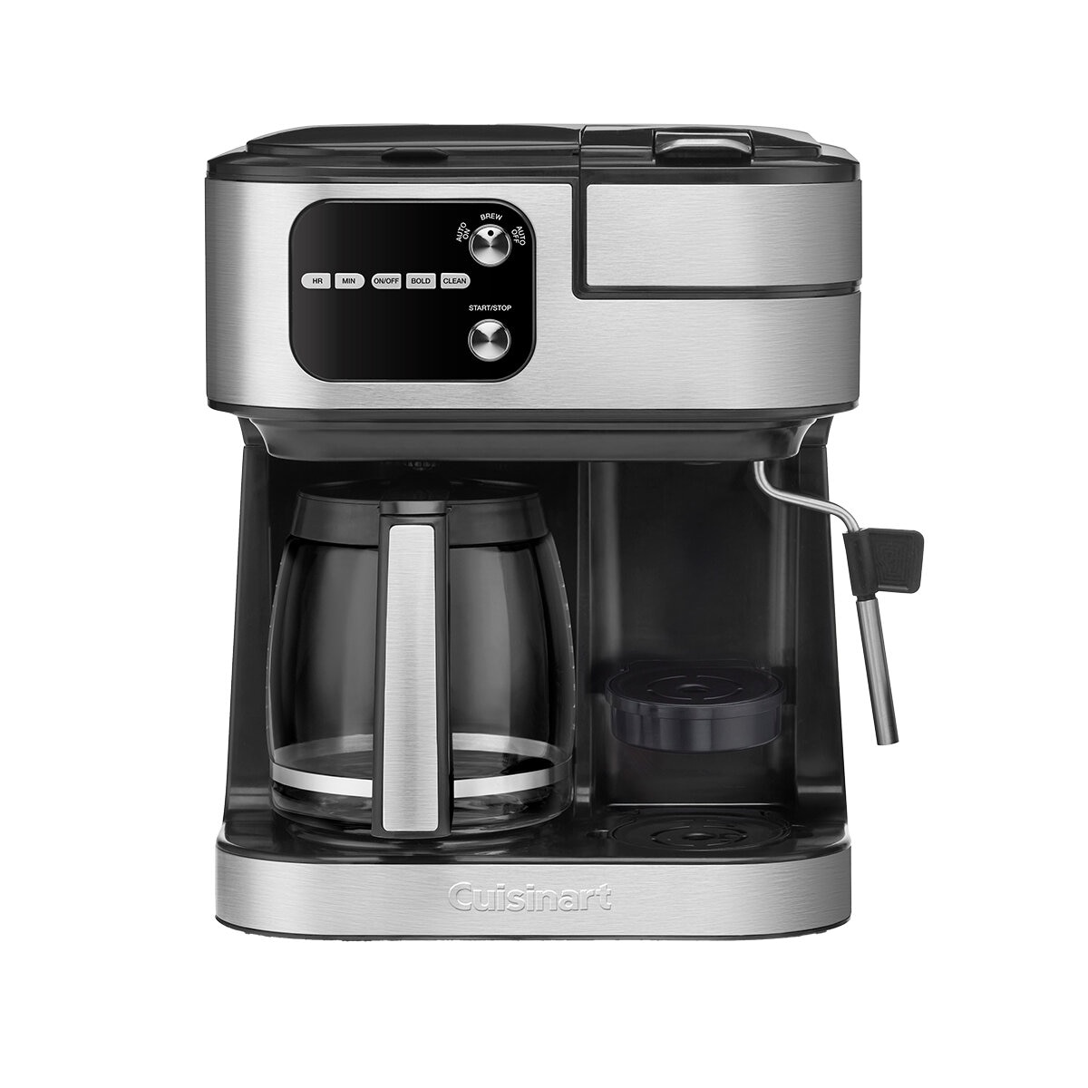 Cuisinart Cafetera Multifuncional 4 en 1, Compatible con Cápsulas Keurig K-Cup, Nespresso original Line