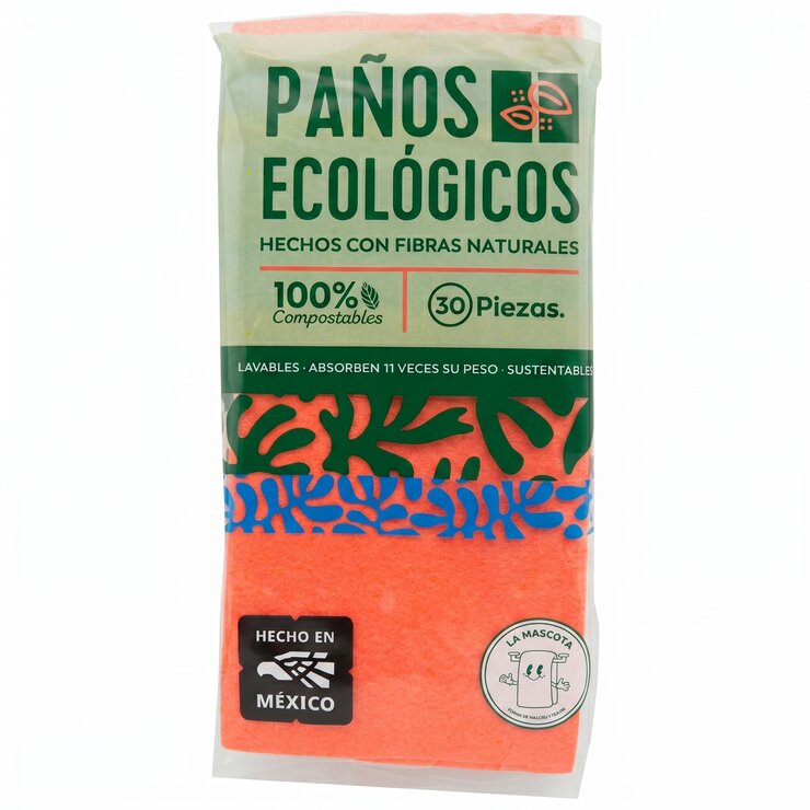 La Mascota Paños Ecológicos 30 pzas La Mascota Paños Ecológicos 30 pzas