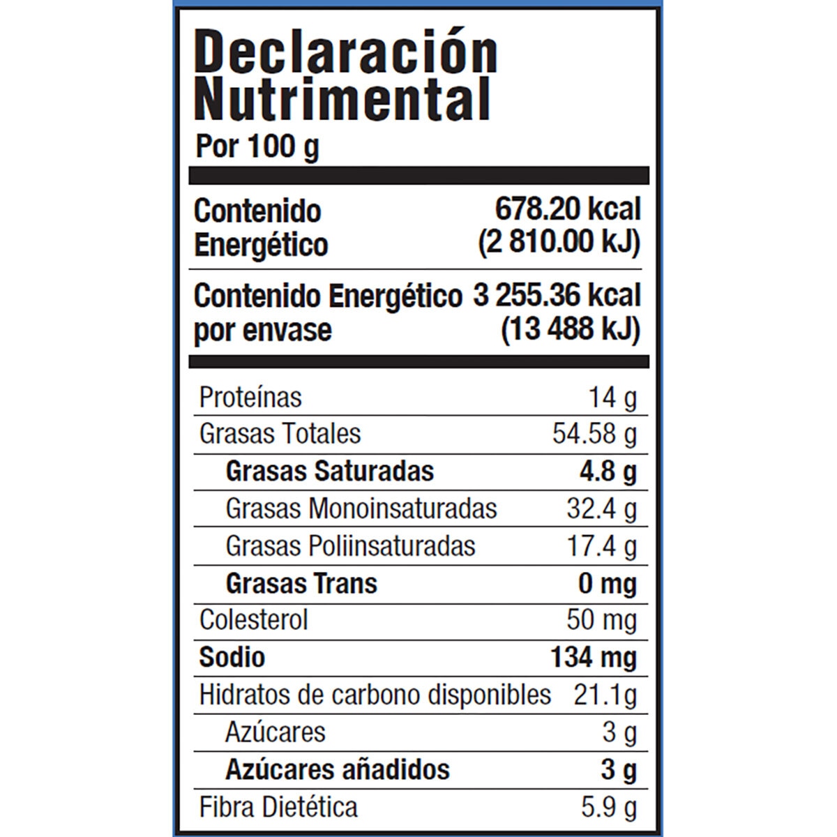 Taifelds Galletas Keto Con Nuez 480 g