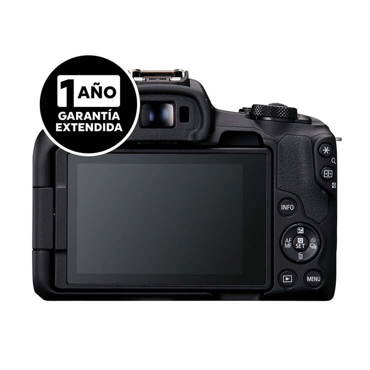 Canon, Cámara Digital EOS R50 RF-S 18-45mm + Garantía Extendida