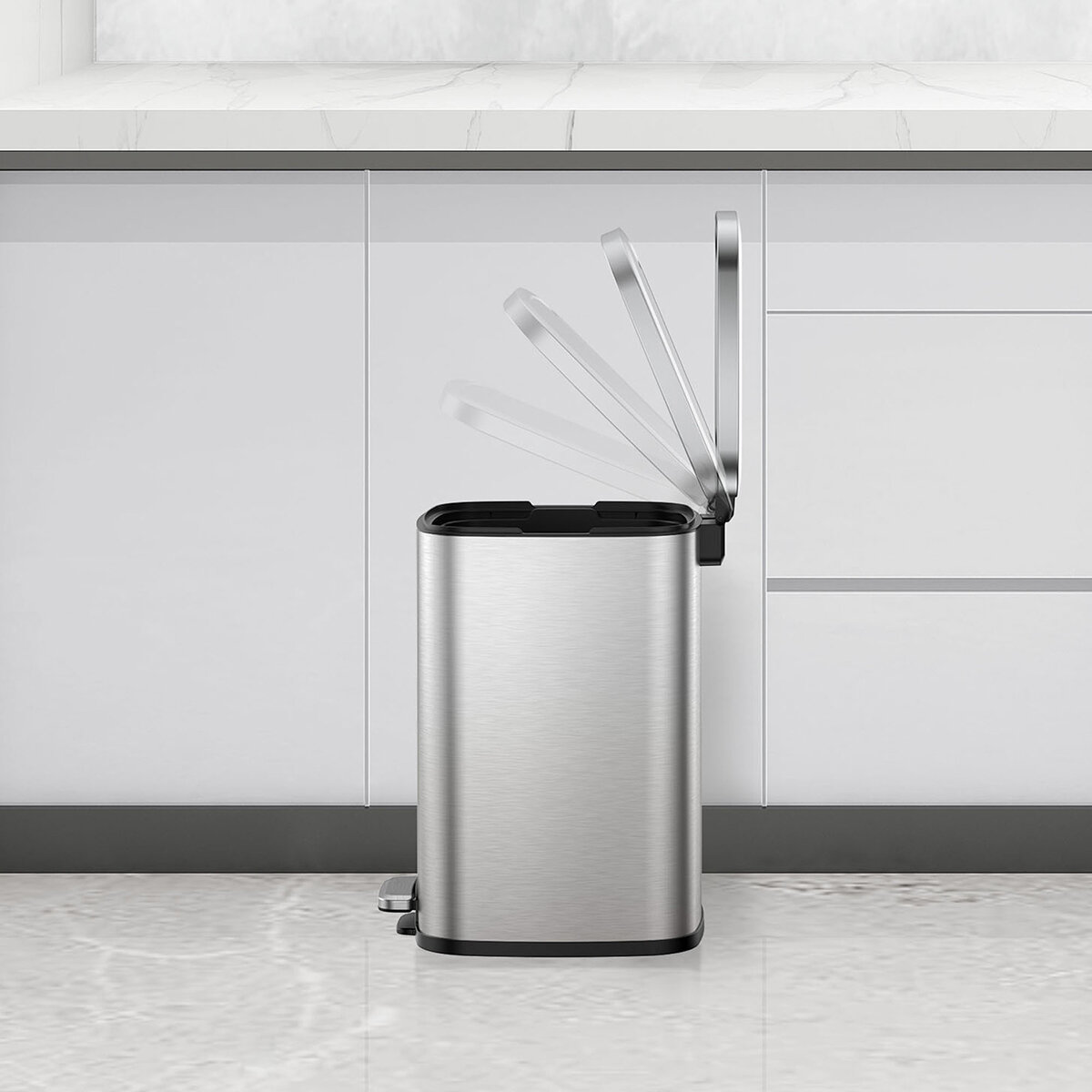 EKO, Botes de Basura de 11.7 L, Juego de 2 Piezas