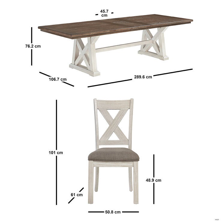 Universal Broadmoore, Juego de Comedor de 9 Piezas Universal Broadmoore, Juego de Comedor de 9 Piezas