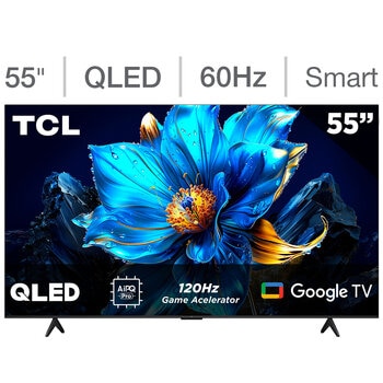 TCL Pantalla 55" QLED 4K Google TV