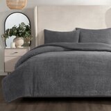 Cococozy, Juego de Edredon, Modelo Boucle, Tamaño King, Color Gris Cococozy, Juego de Edredon, Modelo Boucle, Tamaño King, Color Gris