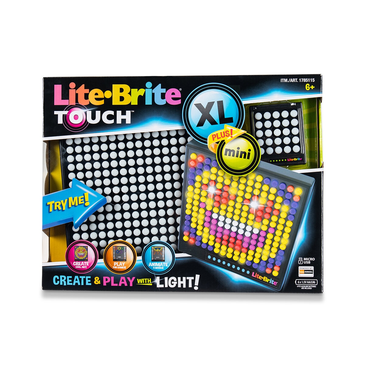 Lite Brite Touch XL Y Mini Touch