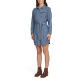Wrangler Vestido de Mezclilla para Dama azul grande