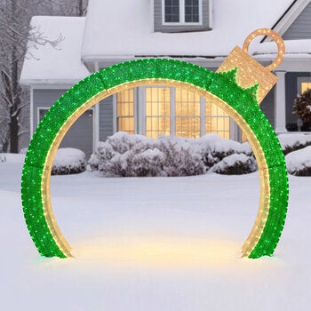 Arco de Ornamento de 2.7m con Luces Parpadeantes