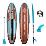 Scott Burke Tabla de Surf con Remo Atlantic