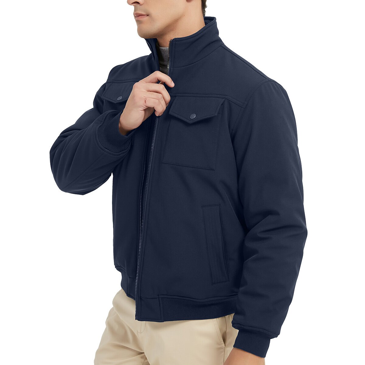 Hawke & Co Chamarra para Caballero Azul Extra Grande Hawke & Co Chamarra para Caballero Azul Extra Grande