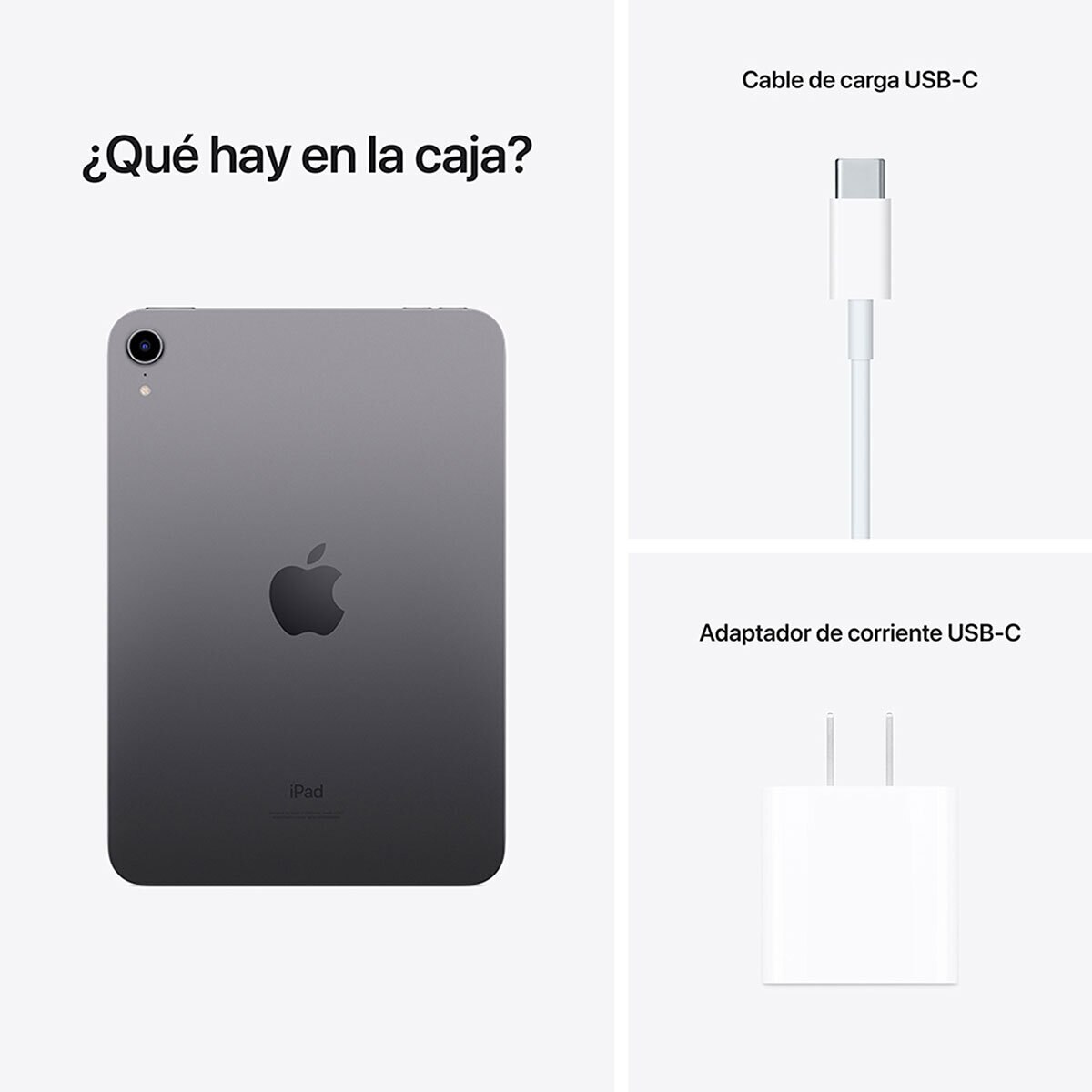 Apple iPad Mini 8.3" Wi-Fi 64GB Gris Espacial