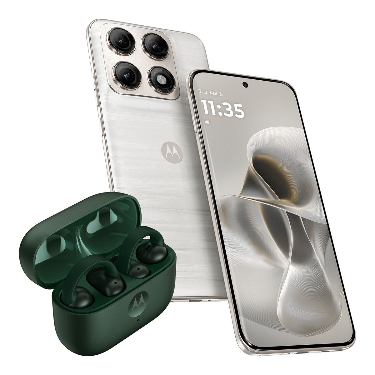 Motorola Edge 70 Pro 12GB 512GB SSD Blanco + Motobuds Loop by Bose Motorola Edge 70 Pro 12GB 512GB SSD Blanco + Motobuds Loop by Bose