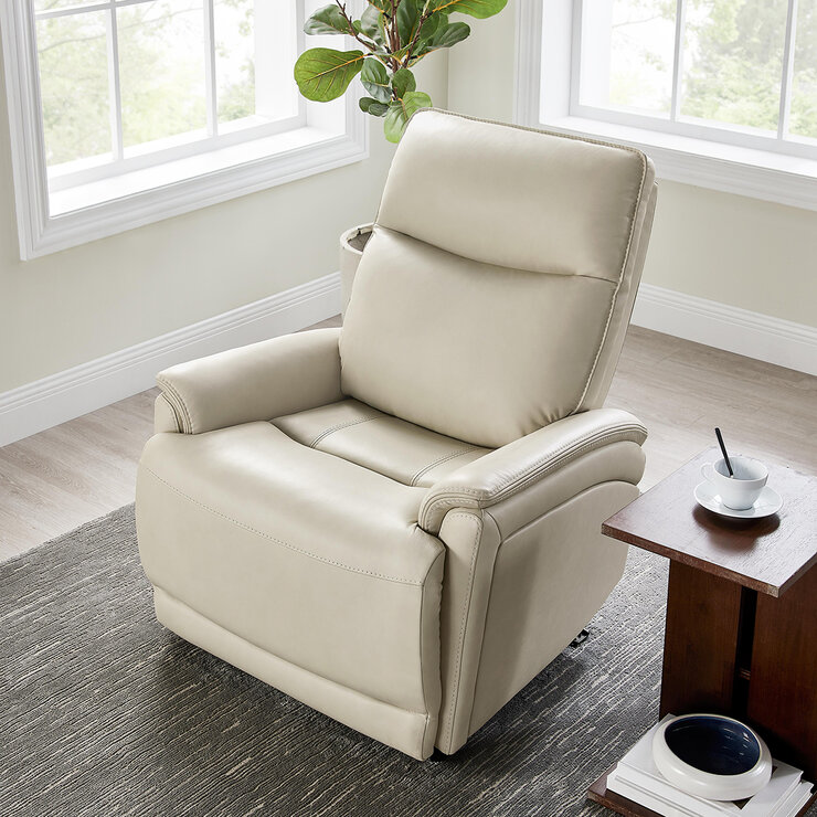 Gilman Creek Furniture, Sillón Reclinable Eléctrico de Cuero Gilman Creek Furniture, Sillón Reclinable Eléctrico de Cuero