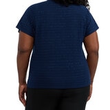 Ellen Tracy Blusa para Dama Azul Chica