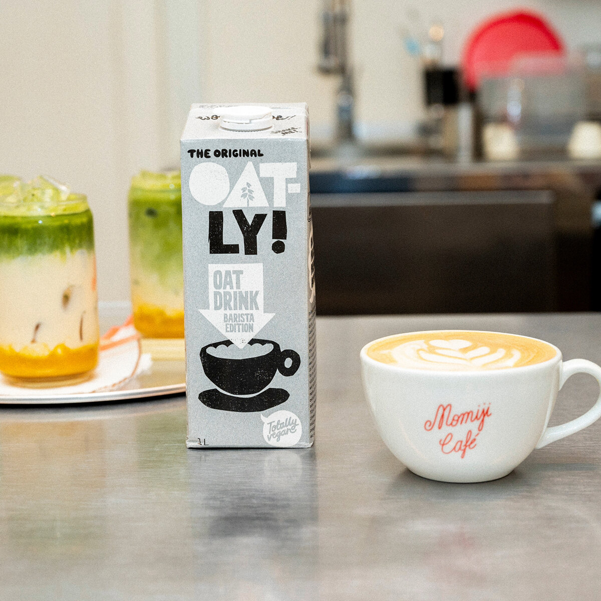 Oatly Bebida de Avena Edición Barista 6/1 L Oatly Bebida de Avena Edición Barista 6/1 L