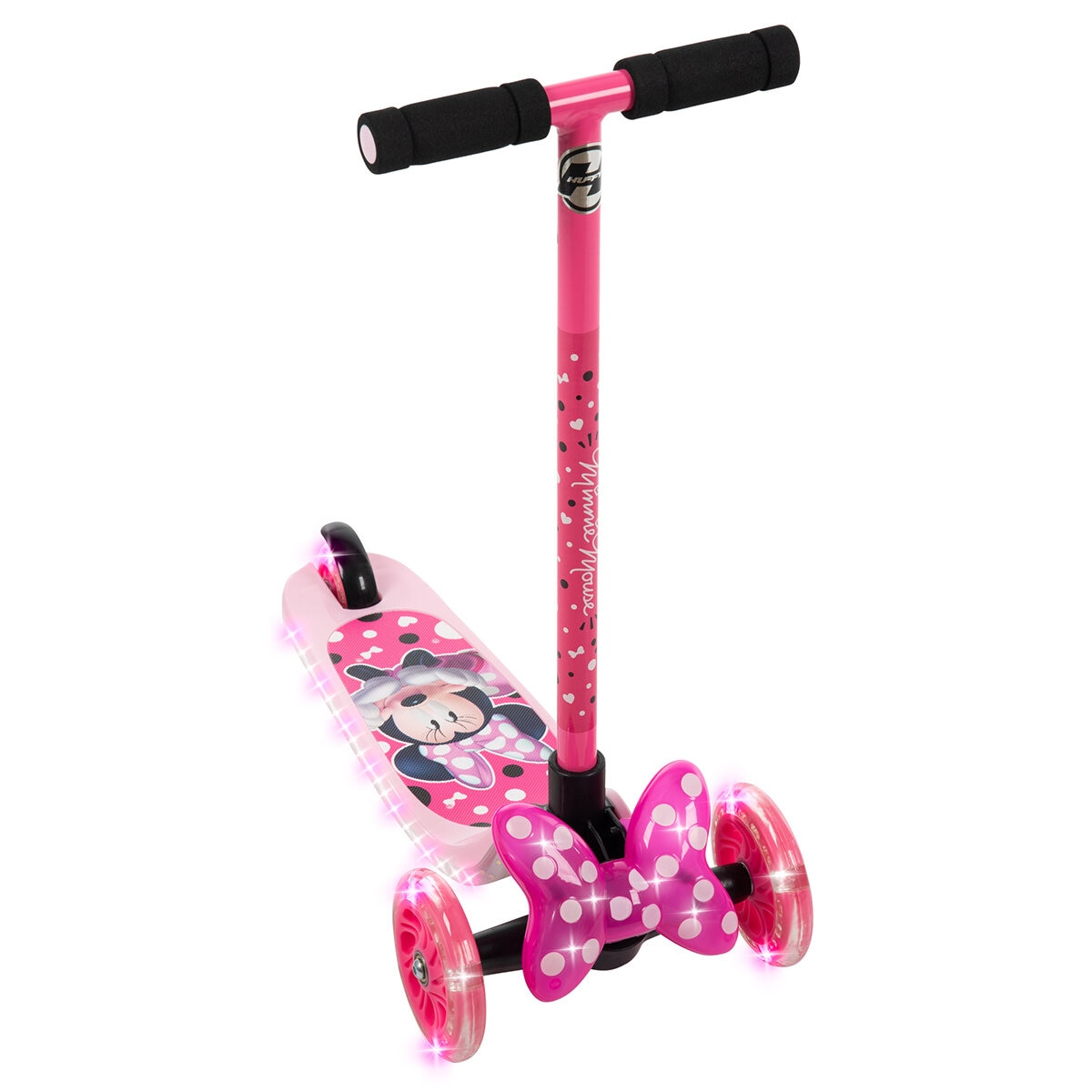 Bicicleta y Scooter Infantil R16 Huffy Minnie Combo