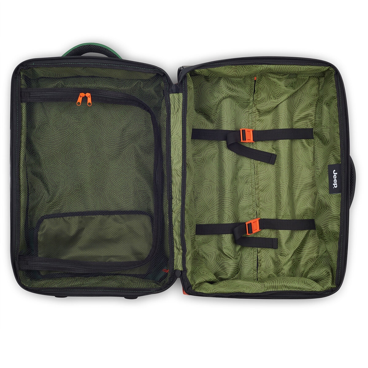 Jeep Maleta Duffle Impermeable Verde