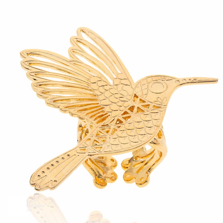 Ablime, Set de Anillo y Pulsera Colibrí