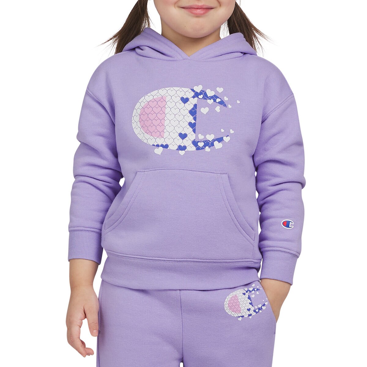 Champion Conjunto para Niños y Niñas  Morado 6 Años