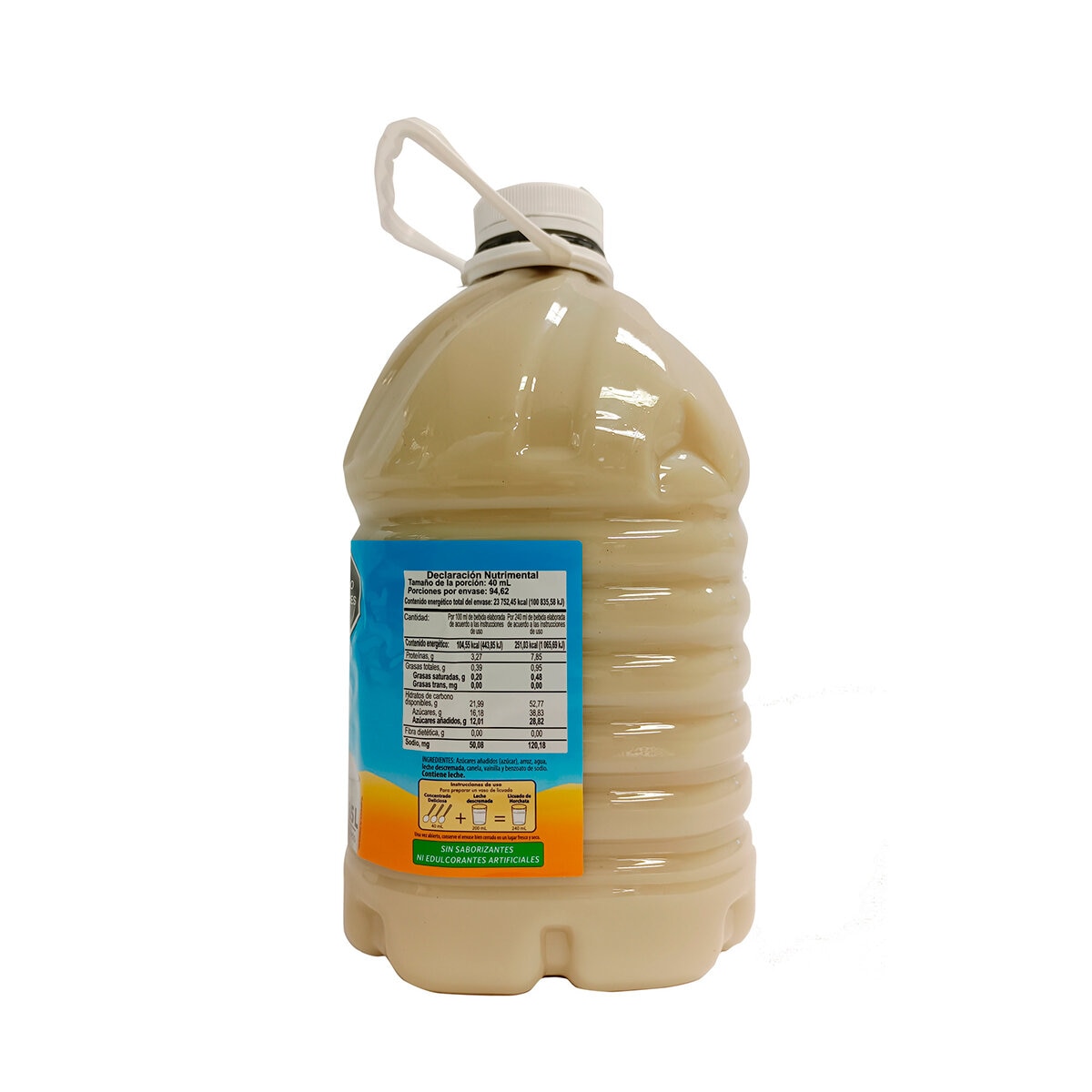 Deliciosa Concentrado de Arroz sabor Horchata 3.7 L