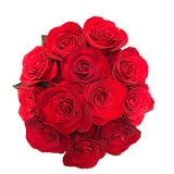 Mina'an Flor Eterna, Bouquet 12 Rosas con Flores y Follaje Preservados, Duración 6 Meses Mina'an Flor Eterna, Bouquet 12 Rosas con Flores y Follaje Preservados, Duración 6 Meses