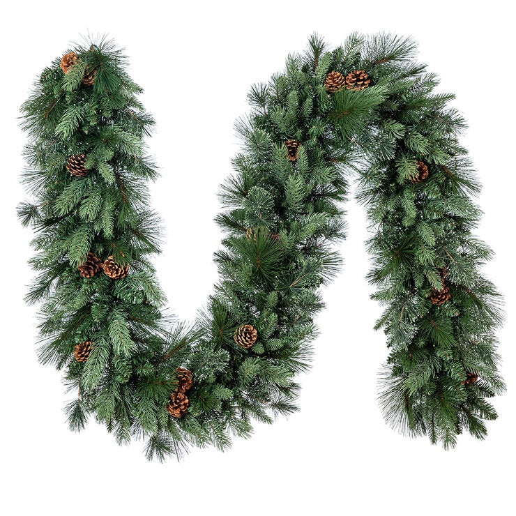 Guirnalda Artificial Navideña de 2.7m Preiluminada con 150 Luces Radiant Micro LED Guirnalda Artificial Navideña de 2.7m Preiluminada con 150 Luces Radiant Micro LED