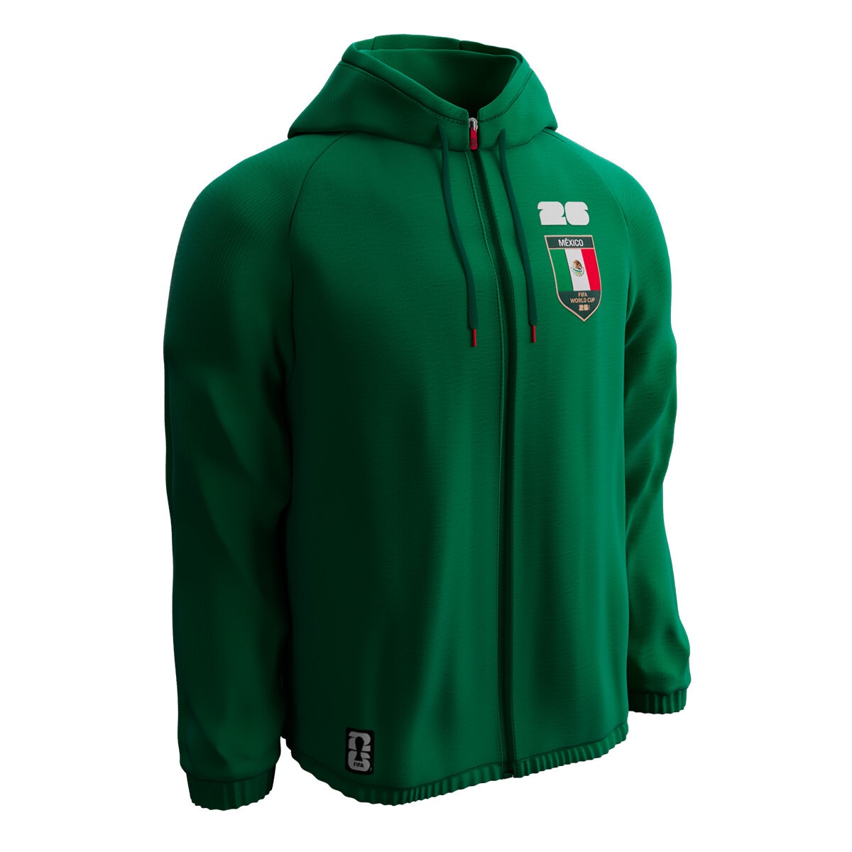 Licencia Oficial FIFA World Cup™, Chamarra con Capucha y Cierre para Caballero, Varias Tallas