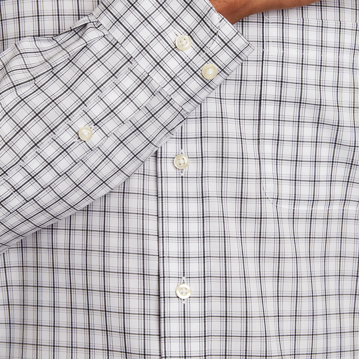 Kirkland Signature Camisa para Caballero Negro 17 36/37