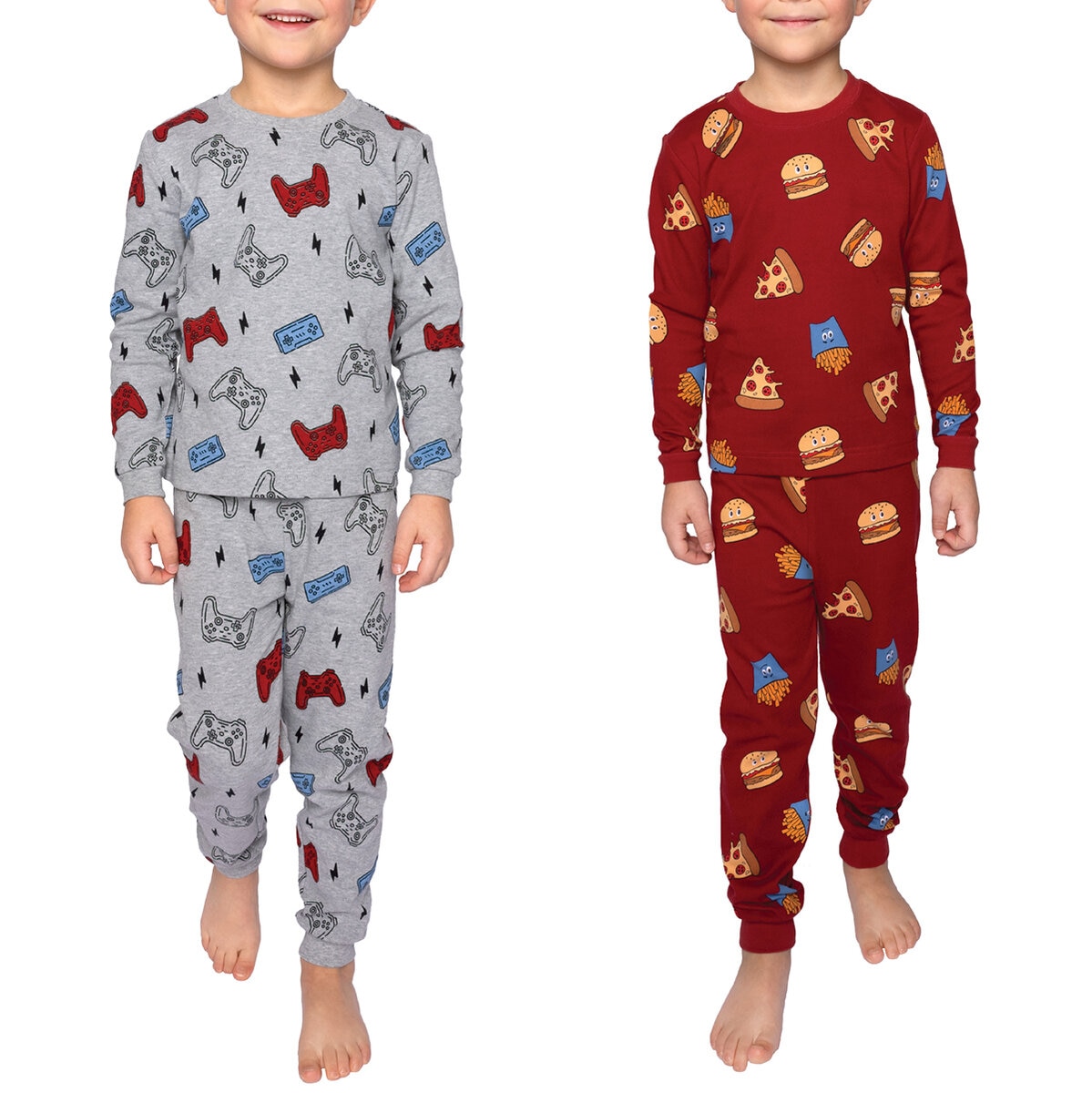 Pekkle Conjunto 4 Piezas para Niños o Niñas Varias Tallas y Colores