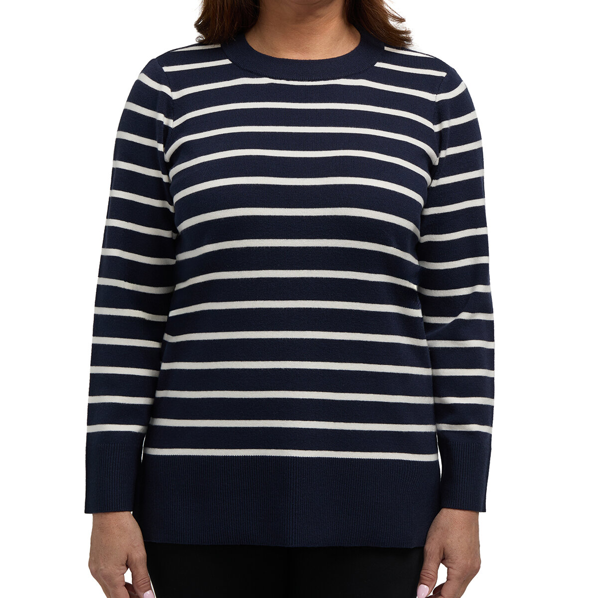 Teddi Rose Suéter para Dama Azul Grande