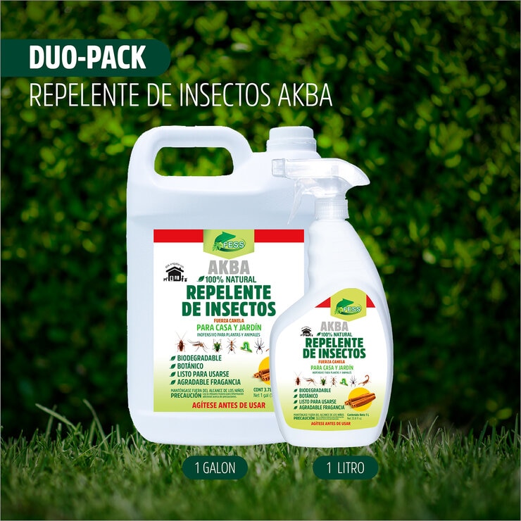 Fess, AKBA Repelente de Insectos Fuerza Canela 4.78L