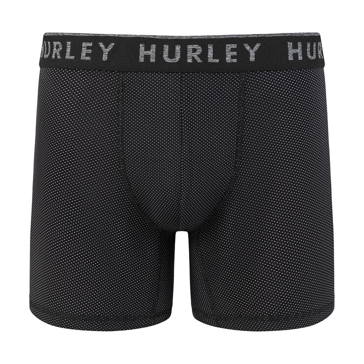 Hurley Bóxers para Caballero 5 piezas Negro Grande