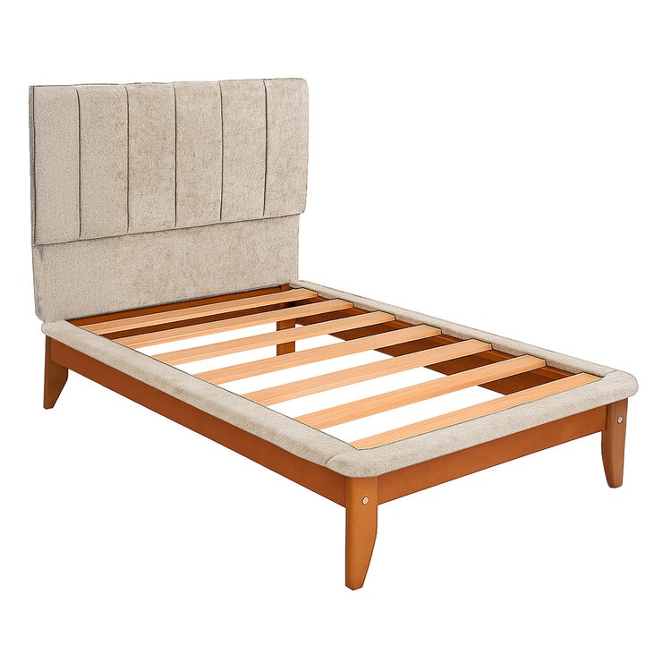 Violanti, Cama Individual Beige