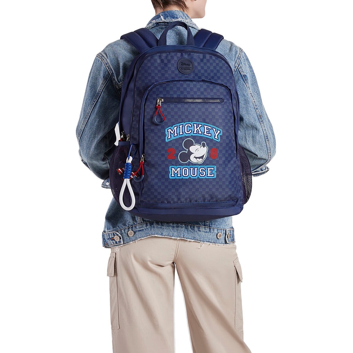 Piagui Mochila Juvenil con Lapicera Mickey Mouse