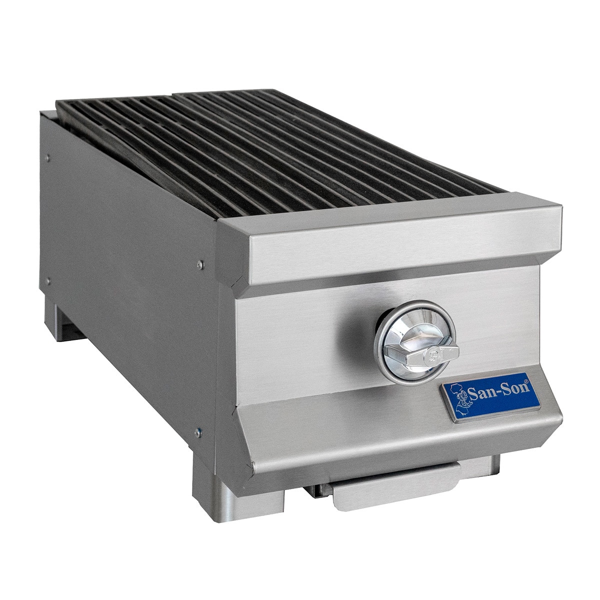 Asador profesional San-Son de 12' con 1 quemador, acero inoxidable