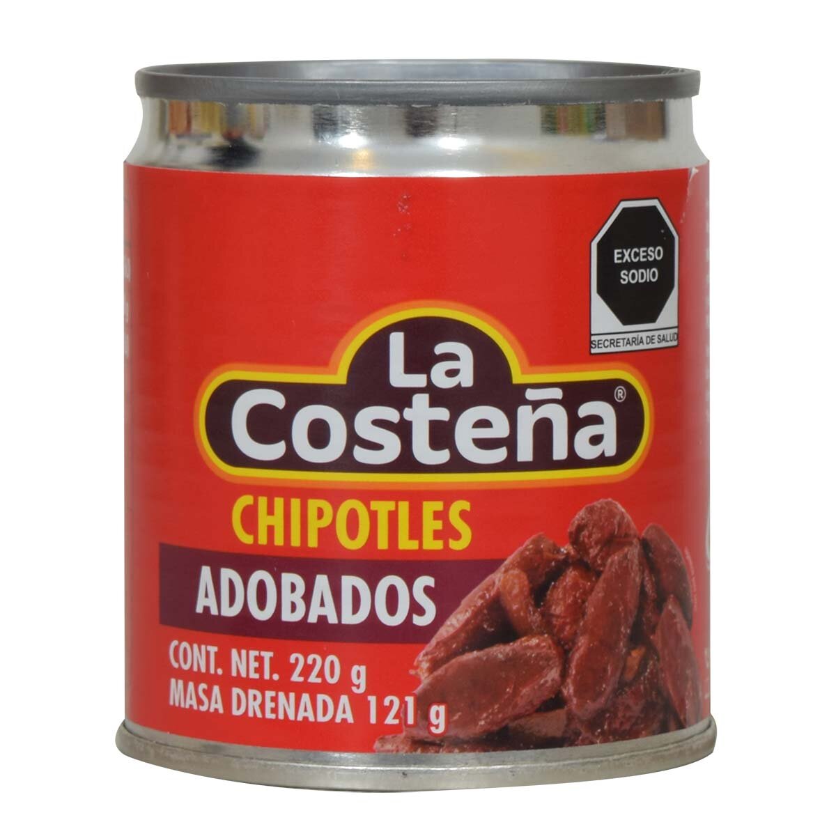 La Costeña Chiles Chipotles 6 pzas de 220 g