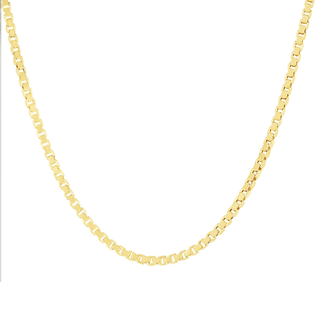 Cadena para Caballero, 60.96cm, Oro Amarillo 14K