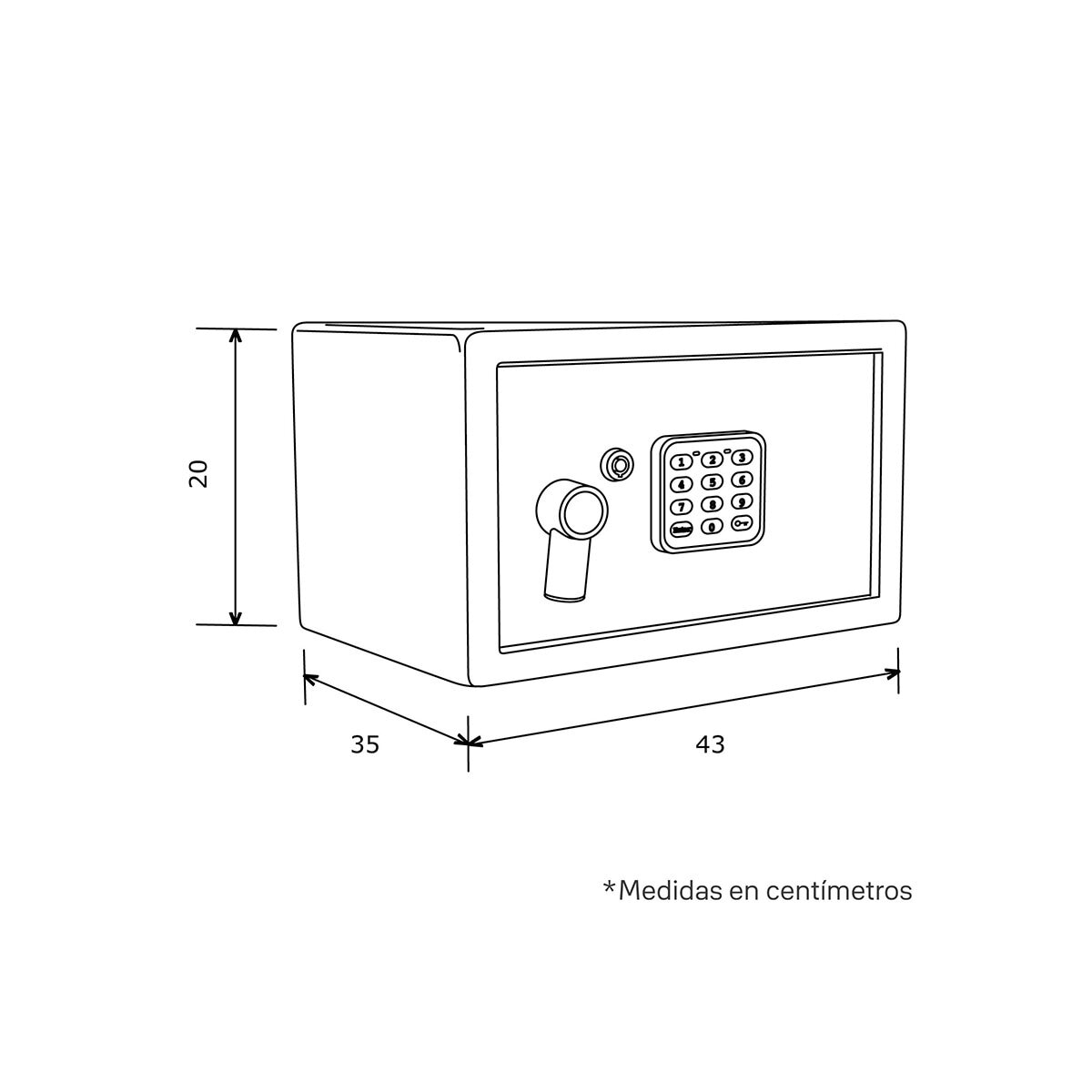 Caja Fuerte Digital