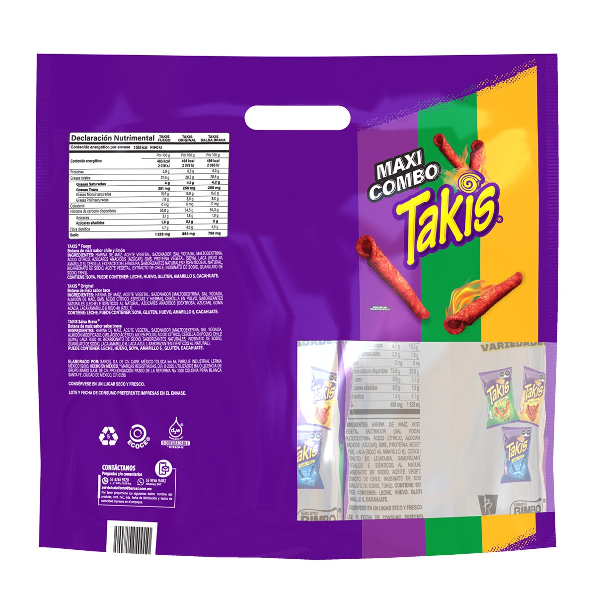 Takis Maxi Combo 3/240 g