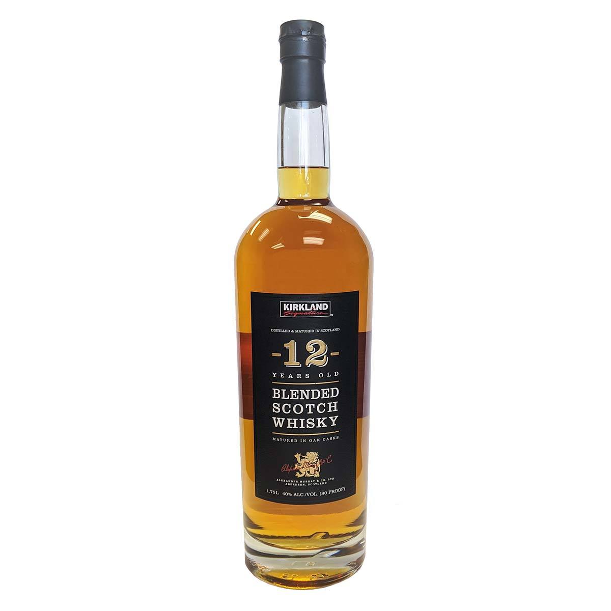 Whisky Kirkland Signature 12 Años Blended Scotch 1.75 L