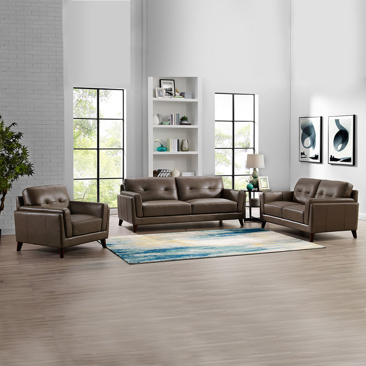 Prospera Home, Monterey, set de 3 piezas, piel Costco México