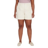 Three Dots Shorts para Dama Café 8
