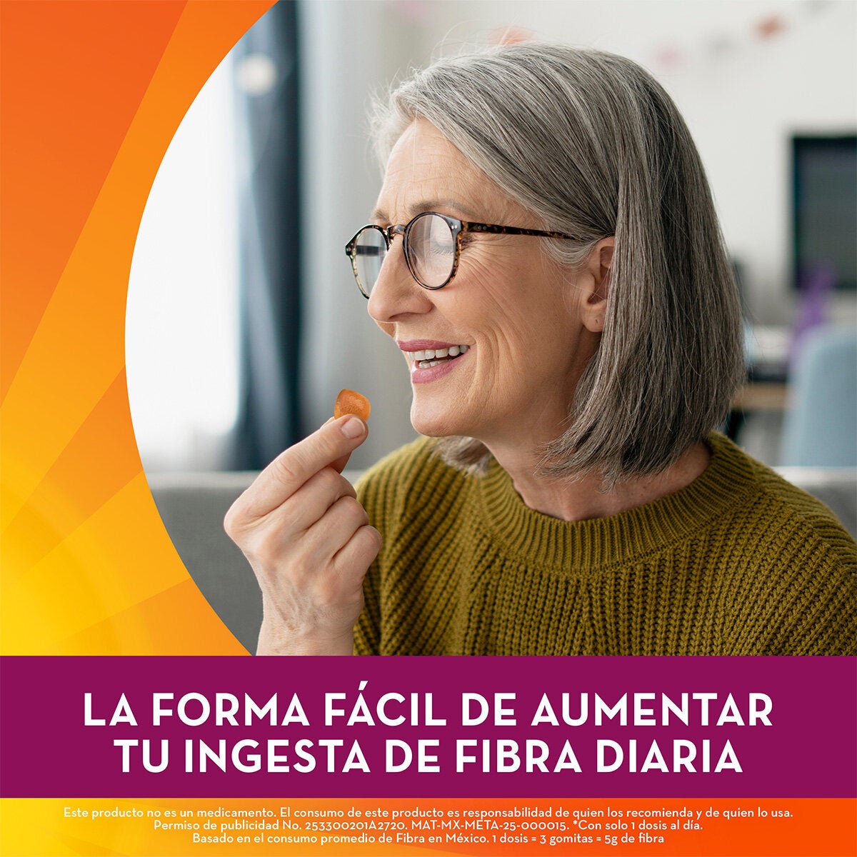 Metagummies 120 Gomitas con Fibra Sabor Naranja Metagummies 120 Gomitas con Fibra Sabor Naranja