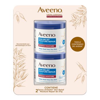 Aveeno Skin Relief Crema Corporal 2 pzs de 311 grs