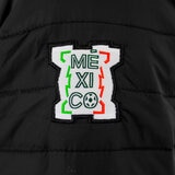 Selección Mexicana, Chamarra Bondeada Negra, para Caballero, Talla Mediana