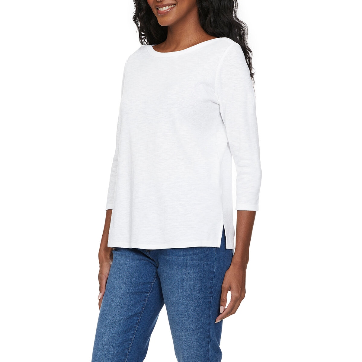 Kirkland Signature Blusa para Dama Blanco Chica