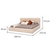 Skanor, Fontana, Cama King Tapizada
