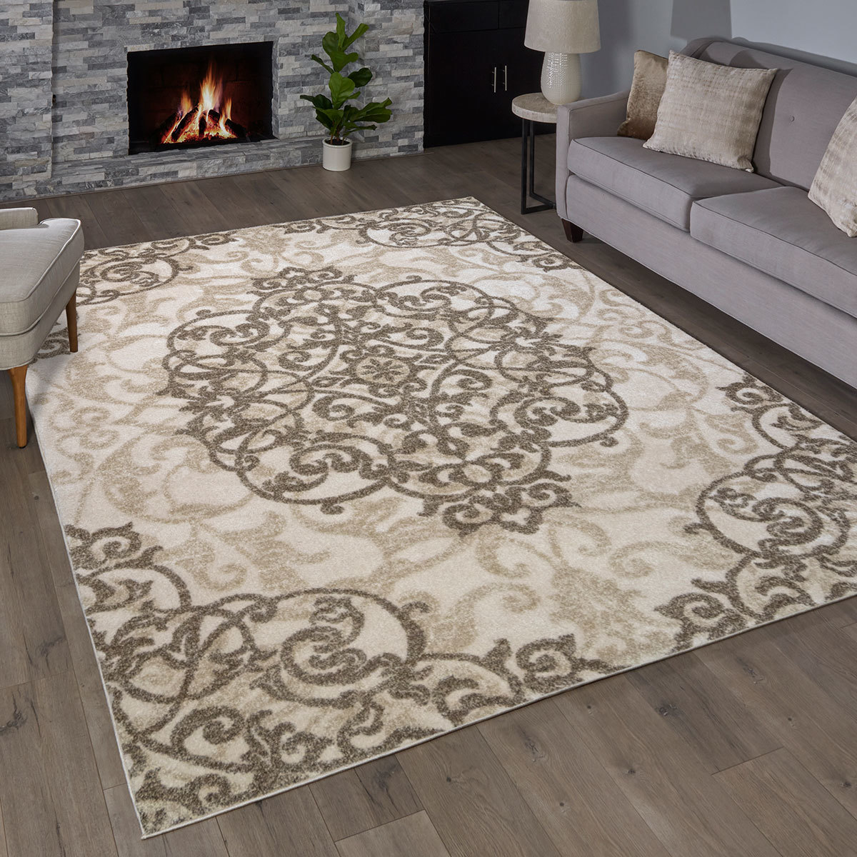 Torino, Tapete de 304 cm x 238 cm Costco México