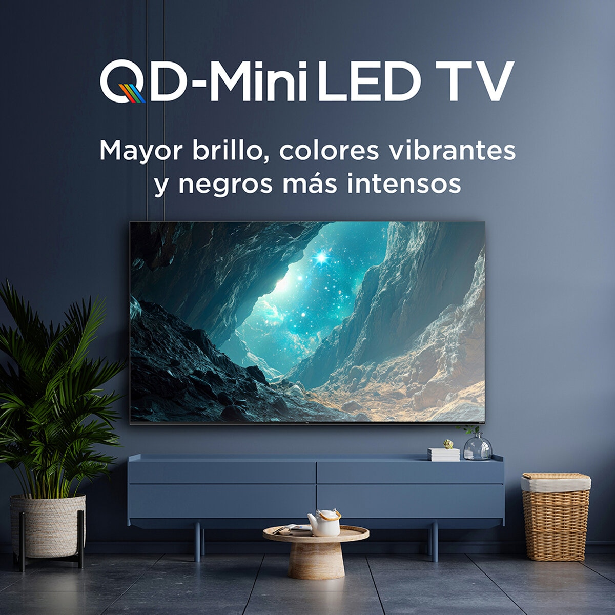 TCL Pantalla 65" 4K Miniled Google TV